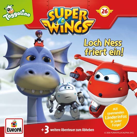 Tonie-Figur Loch Ness friert ein! aus der Serie Super Wings