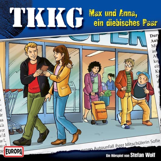 Tonie-Figur Max und Anna, ein diebisches Paar aus der Serie TKKG
