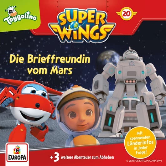 Tonie-Figur Die Brieffreundin vom Mars aus der Serie Super Wings
