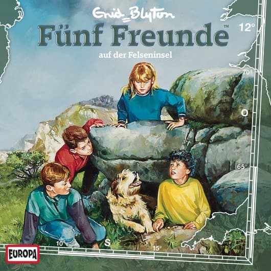Tonie-Figur auf der Felseninsel aus der Serie Fünf Freunde
