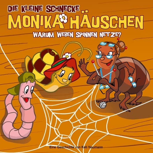 Tonie-Figur Warum weben Spinnen Netze? aus der Serie Die kleine Schnecke Monika Häuschen