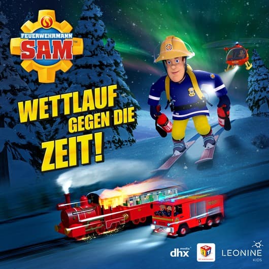 Tonie-Figur Wettlauf gegen die Zeit aus der Serie Feuerwehrmann Sam
