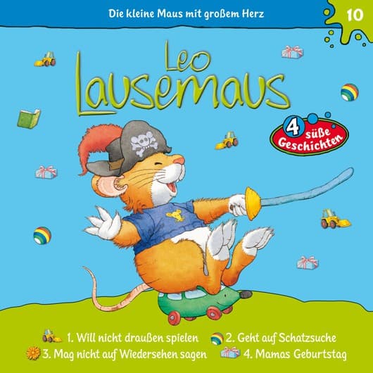 Tonie-Figur Folge 10: Will nicht draußen spielen aus der Serie Leo Lausemaus