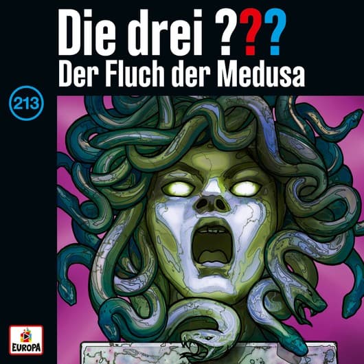 Tonie-Figur Der Fluch der Medusa aus der Serie Die drei ???