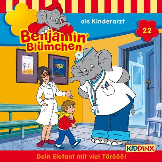 Tonie-Figur als Kinderarzt aus der Serie Benjamin Blümchen