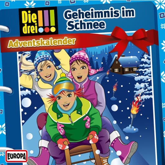 Tonie-Figur Adventskalender - Geheimnis im Schnee aus der Serie Die drei !!!