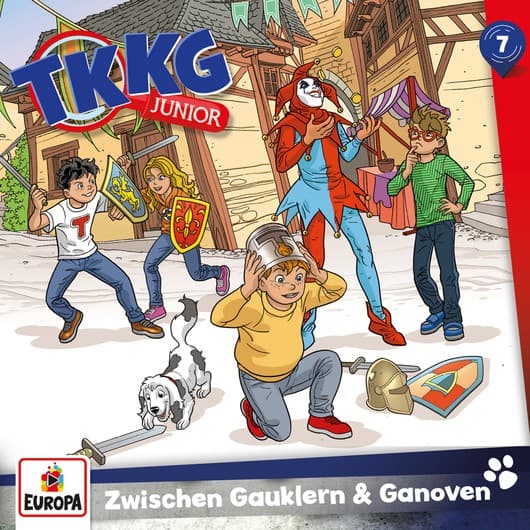 Tonie-Figur Zwischen Gauklern und Ganoven aus der Serie TKKG Junior