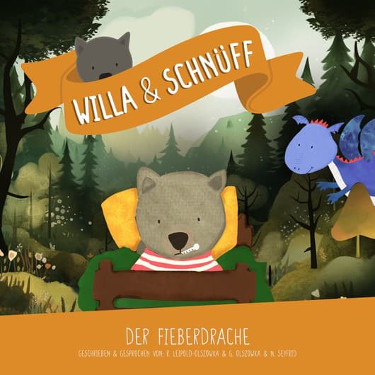 Tonie-Figur Der Fieberdrache aus der Serie Willa und Schnüff