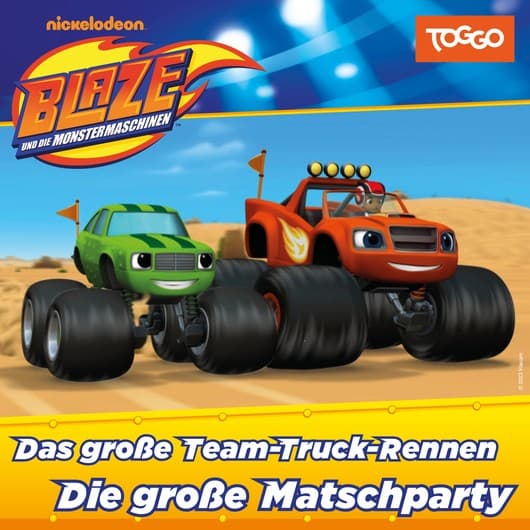 Tonie-Figur Die große Matschparty (Folge 06 & 07) aus der Serie Blaze und die Monstermaschinen
