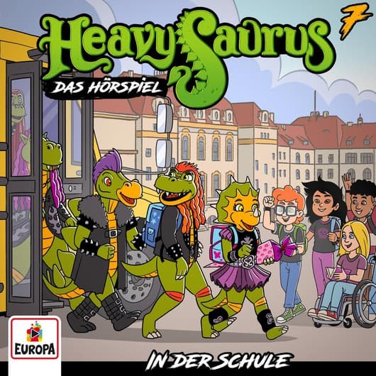 Tonie-Figur Folge 7: in der Schule aus der Serie Heavysaurus
