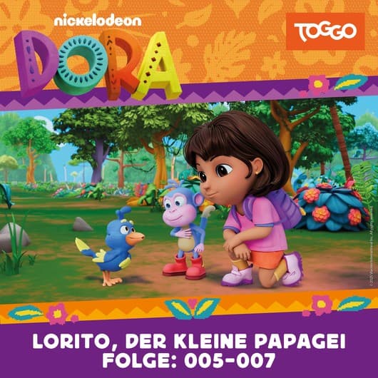 Tonie-Figur Lorito, der kleine Papagei (Folge 005-007) aus der Serie Dora