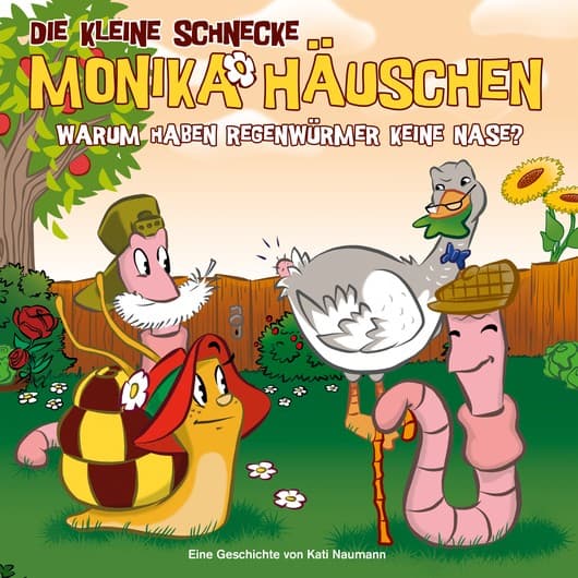 Tonie-Figur Warum haben Regenwürmer keine Nase? aus der Serie Die kleine Schnecke Monika Häuschen