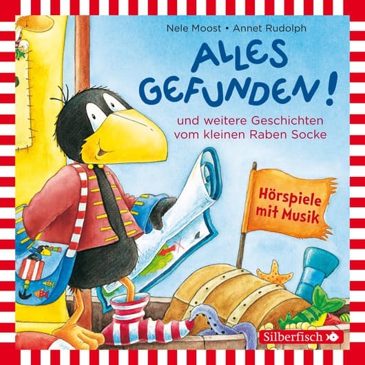 Tonie-Figur Alles gefunden!, Alles gemerkt!, Alles in Ordnung! aus der Serie Der kleine Rabe Socke