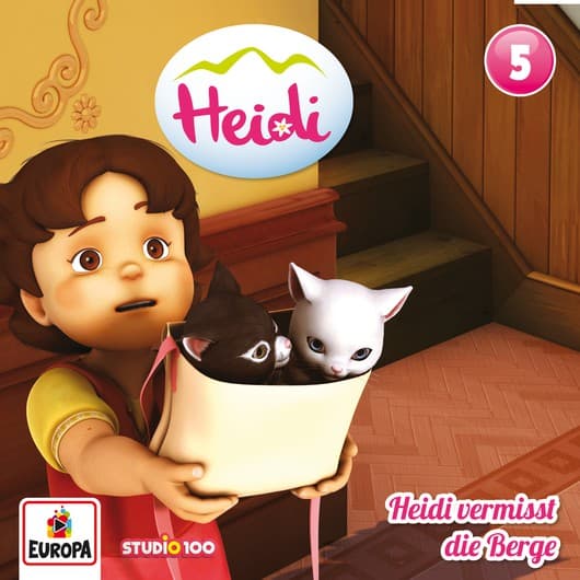 Tonie-Figur Heidi vermisst die Berge (CGI) aus der Serie Heidi - Die neue Serie