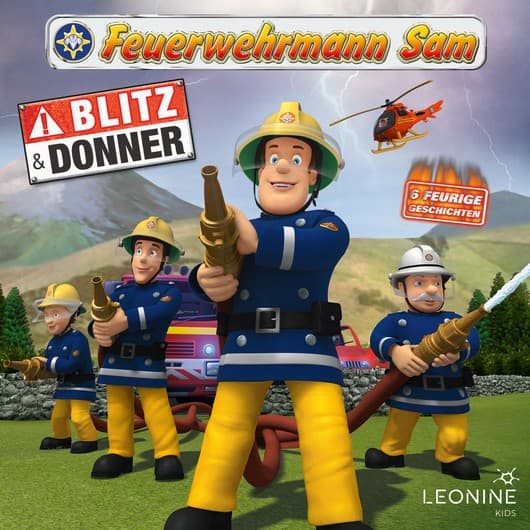 Tonie-Figur Blitz & Donner aus der Serie Feuerwehrmann Sam