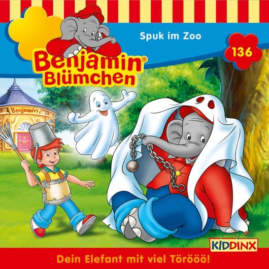 Tonie-Figur Spuk im Zoo aus der Serie Benjamin Blümchen