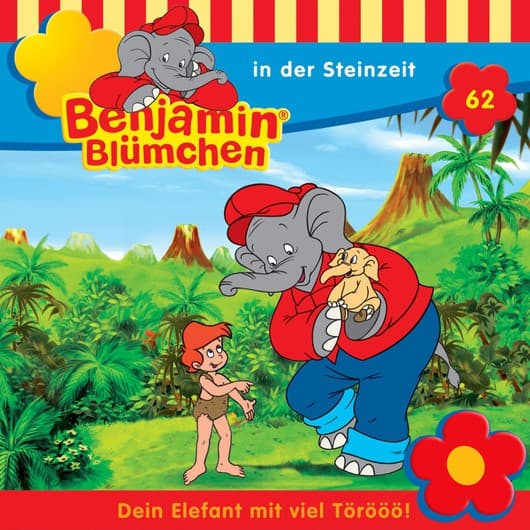 Tonie-Figur in der Steinzeit aus der Serie Benjamin Blümchen