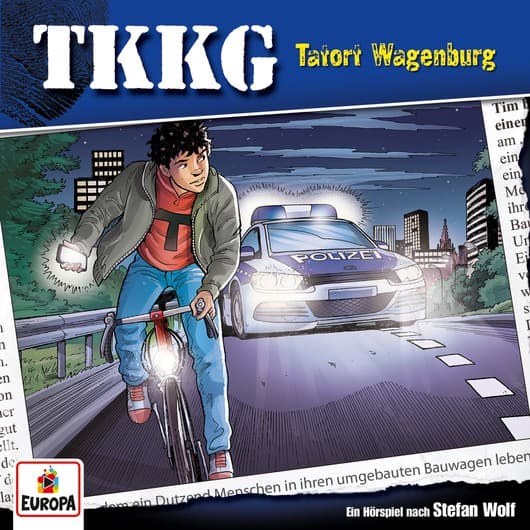 Tonie-Figur Tatort Wagenburg aus der Serie TKKG