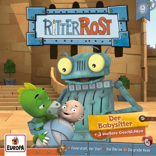 Tonie-Figur Hörspiel zur TV-Serie 09/Der Babysitter aus der Serie Ritter Rost