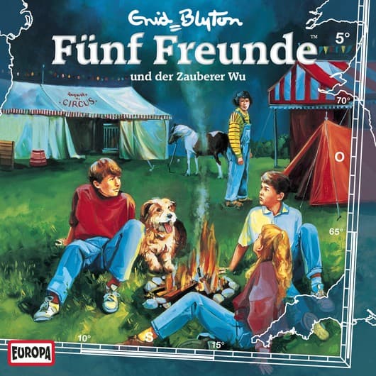 Tonie-Figur und der Zauberer Wu aus der Serie Fünf Freunde