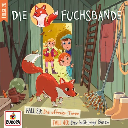 Tonie-Figur Fall 39: Die offenen Türen / Fall 40: Der blättrige Besen aus der Serie Die Fuchsbande