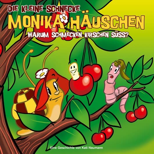 Tonie-Figur Warum schmecken Kirschen süß? aus der Serie Die kleine Schnecke Monika Häuschen