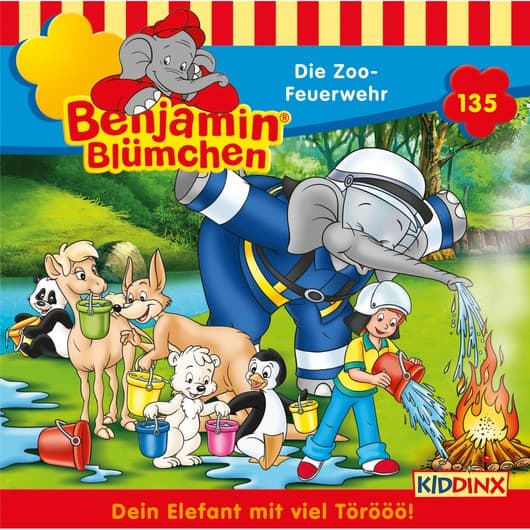 Tonie-Figur Die Zoo-Feuerwehr aus der Serie Benjamin Blümchen