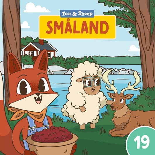 Tonie-Figur Småland aus der Serie Rund um die Welt mit Fuchs und Schaf