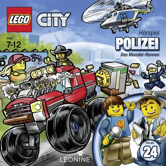 Tonie-Figur Folge 24: Das Monster-Rennen aus der Serie LEGO City