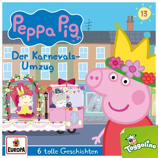 Tonie-Figur Der Karnevalsumzug (und 5 weitere Geschichten) aus der Serie Peppa Pig