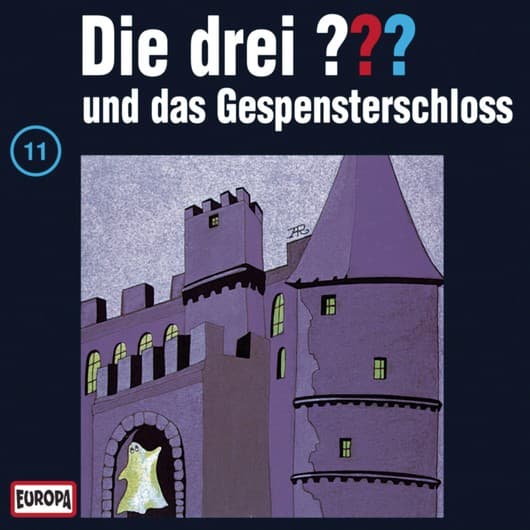 Tonie-Figur und das Gespensterschloss aus der Serie Die drei ???
