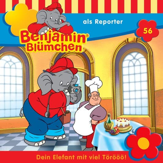 Tonie-Figur als Reporter aus der Serie Benjamin Blümchen