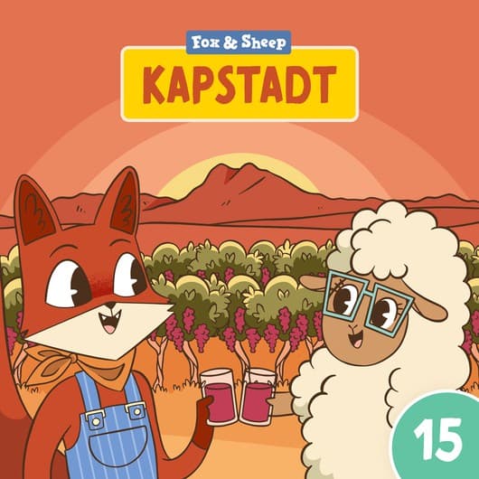 Tonie-Figur Kapstadt aus der Serie Rund um die Welt mit Fuchs und Schaf