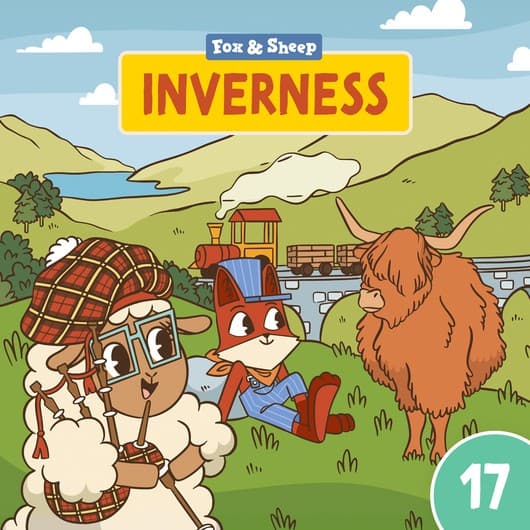 Tonie-Figur Inverness aus der Serie Rund um die Welt mit Fuchs und Schaf