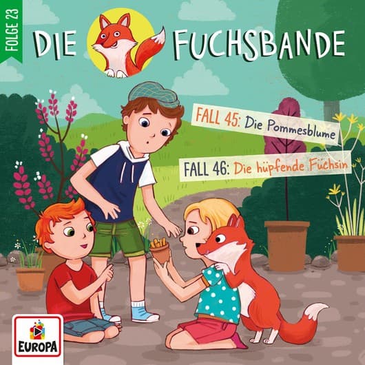 Tonie-Figur Fall 45: Die Pommesblume / Fall 46: Die hüpfende Füchsin aus der Serie Die Fuchsbande