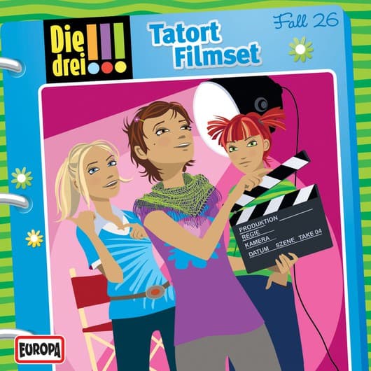 Tonie-Figur Tatort Filmset aus der Serie Die drei !!!