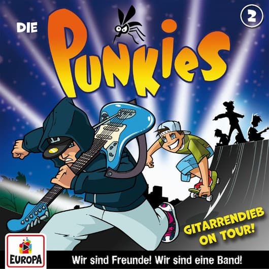 Tonie-Figur Gitarrendieb on tour! aus der Serie Die Punkies