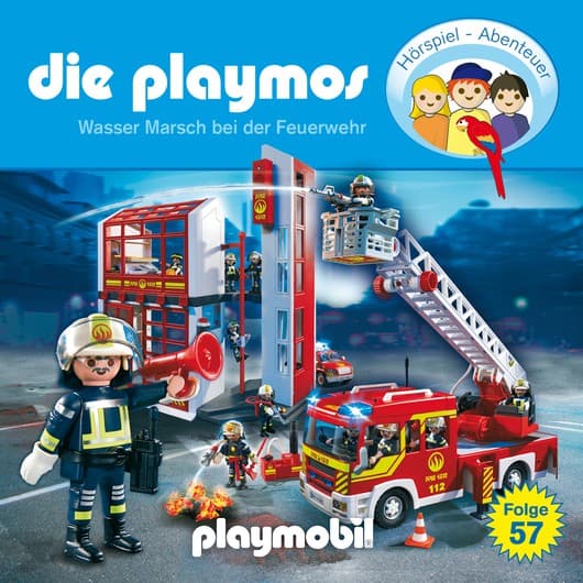 Tonie-Figur Wasser Marsch bei der Feuerwehr aus der Serie Die Playmos