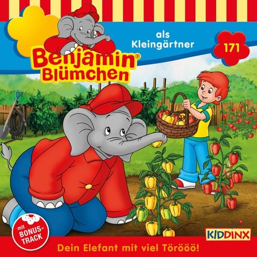 Tonie-Figur Benjamin Blümchen, Folge 171: als Kleingärtner aus der Serie Benjamin Blümchen