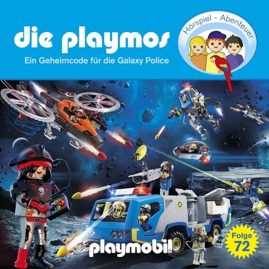 Tonie-Figur Ein Geheimcode für die Galaxy Police (Das Original Playmobil Hörspiel) aus der Serie Die Playmos