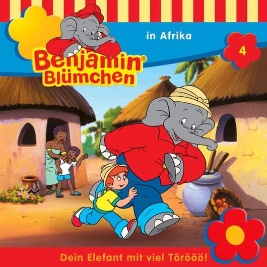 Tonie-Figur in Afrika aus der Serie Benjamin Blümchen