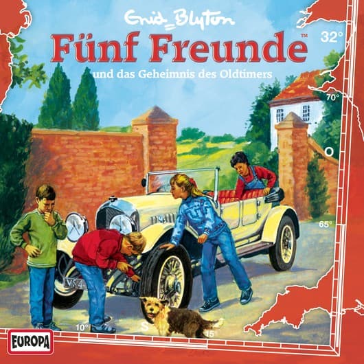 Tonie-Figur und das Geheimnis des Oldtimers aus der Serie Fünf Freunde
