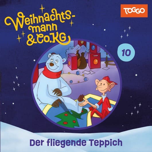Tonie-Figur Der fliegende Teppich (Folge 10) aus der Serie Weihnachtsmann & Co. KG