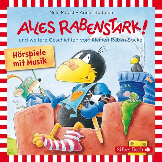 Tonie-Figur Alles rabenstark!, Alles aufgeräumt!, Alles kaputt! aus der Serie Der kleine Rabe Socke