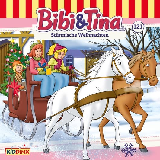 Tonie-Figur Bibi & Tina, Folge 121: Stürmische Weihnachten aus der Serie Bibi & Tina