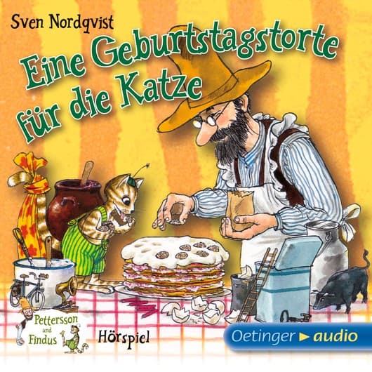 Tonie-Figur Eine Geburtstagstorte für die Katze aus der Serie Pettersson und Findus