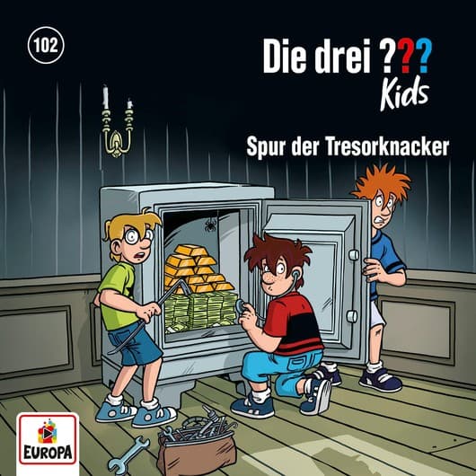 Tonie-Figur Folge 102: Spur der Tresorknacker aus der Serie Die drei ??? Kids