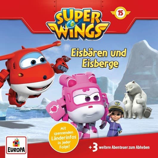Tonie-Figur Eisbären und Eisberge aus der Serie Super Wings