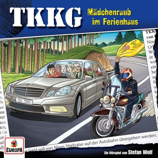 Tonie-Figur Mädchenraub im Ferienhaus aus der Serie TKKG