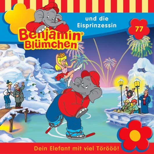 Tonie-Figur und die Eisprinzessin aus der Serie Benjamin Blümchen